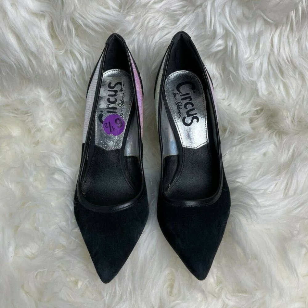 CIRCUS by Sam Edelman Black Iridescent Heels - Picture 2 of 5